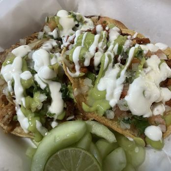 Tacos El Muchacho Alegre - Vampiros asada, carnitas, al pastor - Mexican Near Me - Albuquerque, New Mexico