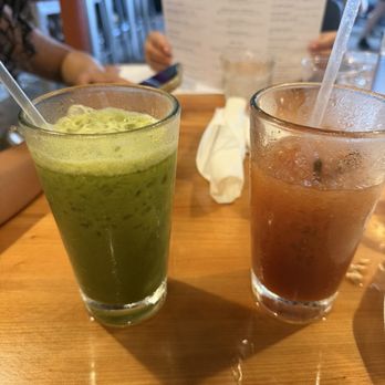 Bearcat Cafe - Bloody Mary and Coconut Macha - Breakfast & Brunch Near Me - New Orleans, Louisiana