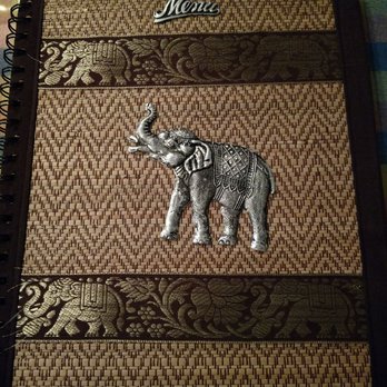 Lanna Thai Diner - You know the food is going to be delicious if even their menu has this much thought and detail. Beautiful! - Thai Near Me - Woburn, Massachusetts