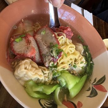 Thai Charoen Kitchen - Char siu wonton noodle soup - Thai Near Me - Winchester, Massachusetts
