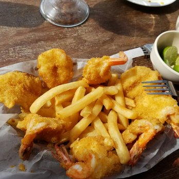 El Pelicano Jose - These regular style breaded shrimp were DELICIOUS - Seafood Near Me - Puerto Peñasco, SON
