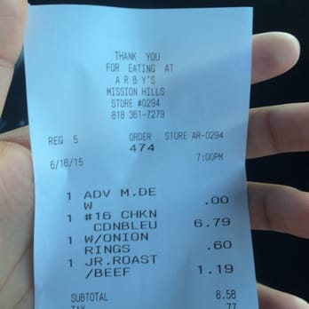 Arby's - Fast Food Near Me - Mission Hills, California