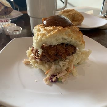 Biscuit Head - Mimosa fried chicken. - Cafes Near Me - Asheville, North Carolina Biscuit Head - Mimosa fried chicken. - Cafes Near Me - Asheville, North Carolina