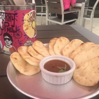 Curry Up Now - Itsy bitsy naan bits. - Indian Near Me - Decatur, Georgia