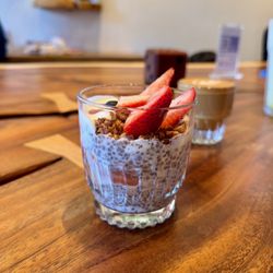 Plucky’s Cafe - Tiramisu Strawberry Chia