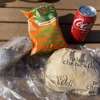 Nelson Cheese & Deli - Lunch combo with a giant pickle - Cheese Shops Near Me - Saint Paul, Minnesota