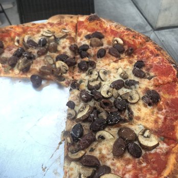 Acre Pizza - NY puttanesca at $26. Anchovies, kalamata olives, mushrooms, capers, grana padano, and tomato sauce. - Pizza Near Me - Sebastopol, California