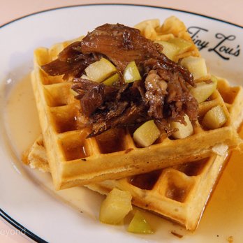 Tiny Lou's - Duck Confit and Waffles - French Near Me - Atlanta, Georgia