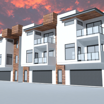 Silas Lacey - Modern Town Home - Interior Design Near Me