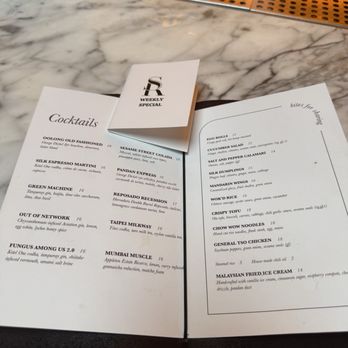 Silk Road - Menu - Cocktail Bars Near Me - Portland, Oregon Silk Road - Menu - Cocktail Bars Near Me - Portland, Oregon