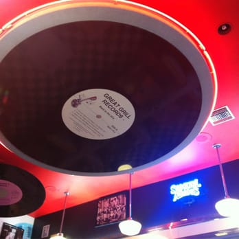 The Great Grill - Records on ceiling - Diners Near Me - Burbank, California The Great Grill - Records on ceiling - Diners Near Me - Burbank, California