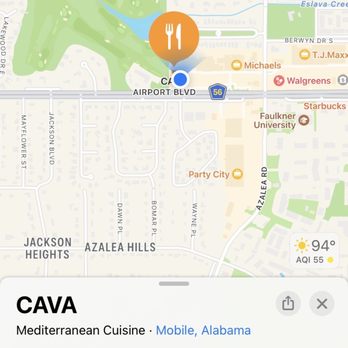 CAVA - Location obviously working - Salad Near Me - Mobile, Alabama