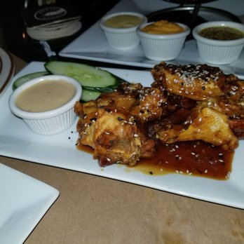 Campagne House - Asian wings with wonderful wasabi teriyaki sauce. - American Near Me - Bethpage, New York Campagne House - Asian wings with wonderful wasabi teriyaki sauce. - American Near Me - Bethpage, New York