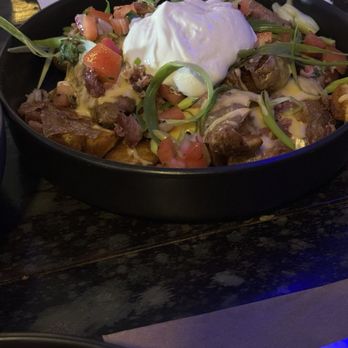 Utica BBQ - Loaded fingerling potatoes - Barbeque Near Me - Utica, New York