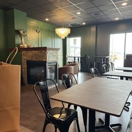 Inside of restaurant