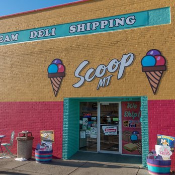 Scoop MT - Our exterior entrance. - Ice Cream & Frozen Yogurt Near Me - Miles City, Montana Scoop MT - Our exterior entrance. - Ice Cream & Frozen Yogurt Near Me - Miles City, Montana