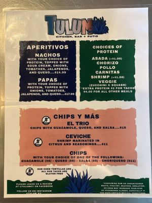 Menu photo 4 Tulum Bellevue, KY