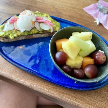 Buena Vida Tapas Bar - Avocado toast with poached egg - Spanish Near Me - Atlanta, Georgia