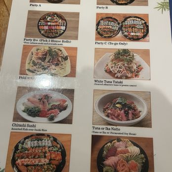 Sushi Zen - Menu: Party orders - Sushi Bars Near Me - San Francisco, California Sushi Zen - Menu: Party orders - Sushi Bars Near Me - San Francisco, California