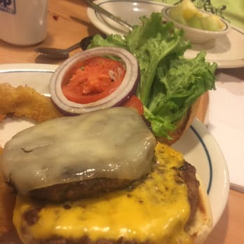 IHOP - I ordered 2 beef patties and I received one pattern  Then remake it now on 2 one Swiss and one cheddar  That cooking are not good job - Breakfast & Brunch Near Me - ST. CLOUD, Florida