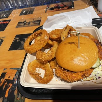 M. Special Brewing Company - Crispy Chicken Sandwich - Breweries Near Me - Santa Barbara, California