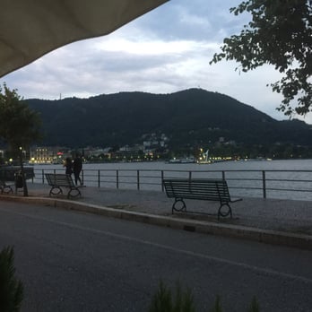 La Darsena - Lake view from our table - Italian Near Me - Como, LC La Darsena - Lake view from our table - Italian Near Me - Como, LC