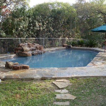 Four Seasons Pool Service - Pool renovation with new flagstone with Lt. Gray Surface. - Pool Cleaners Near Me Four Seasons Pool Service - Pool renovation with new flagstone with Lt. Gray Surface. - Pool Cleaners Near Me