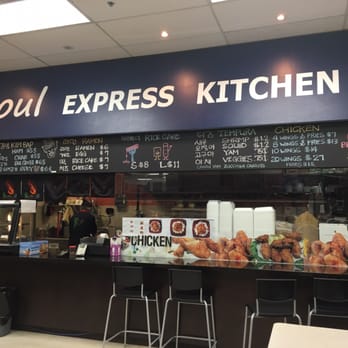 E Mart - The temping food stall inside E-Mart offering kimbap, ramen, rice cakes, tempura & fried chicken! - International Grocery Near Me - Calgary, Alberta