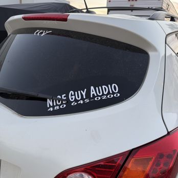 Nice Guy Audio/ Mobile - This is one of my personal cars. I decided to put a sticker on it so when I'm not driving the green excursion, people still see it. - Car Stereo Installation Near Me Nice Guy Audio/ Mobile - This is one of my personal cars. I decided to put a sticker on it so when I'm not driving the green excursion, people still see it. - Car Stereo Installation Near Me