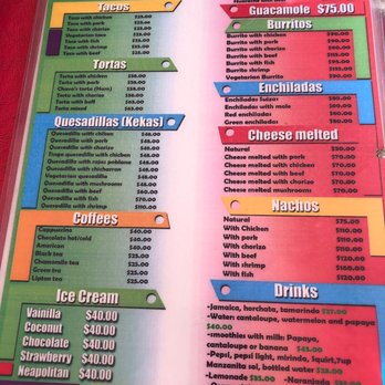La Cueva de la Cherna - Menu - Tacos Near Me - Isla Mujeres, ROO La Cueva de la Cherna - Menu - Tacos Near Me - Isla Mujeres, ROO