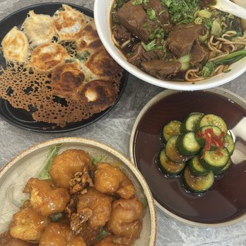 Yum Long - Honey Walnut Shrimp Cucumber Refresh Salad Braised Beef Noodle Soup Beef & Scallion Dumpling(8) - Chinese Near Me - Monterey Park, California Yum Long - Honey Walnut Shrimp Cucumber Refresh Salad Braised Beef Noodle Soup Beef & Scallion Dumpling(8) - Chinese Near Me - Monterey Park, California