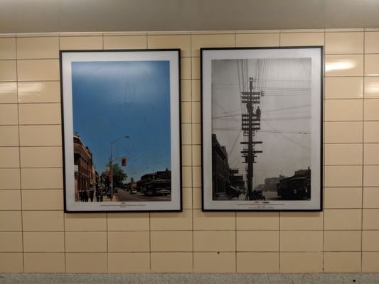 Greenwood Subway Station Public Transportation Linnsmore Cres