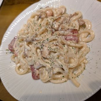 Ojiya - Udon carbonara - Japanese Near Me - Torrance, California Ojiya - Udon carbonara - Japanese Near Me - Torrance, California