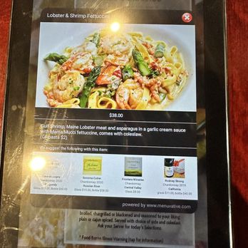 Mac's Acadian Seafood Shack - Menu displayed on a tablet - Seafood Near Me - Saline, Michigan Mac's Acadian Seafood Shack - Menu displayed on a tablet - Seafood Near Me - Saline, Michigan