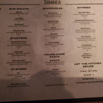 B2 Bistro + Bar - Summer menu - Cocktail Bars Near Me - Red Bank, New Jersey