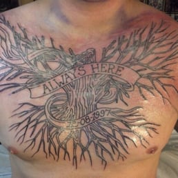 My third tattoo completed by Dirk Spece. My third tattoo completed by Dirk Spece.