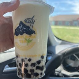 Avocado milkshake with boba Avocado milkshake with boba