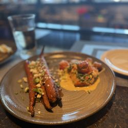 Firebirds Wood Fired Grill - Salmon Lobster Fondue Salmon*