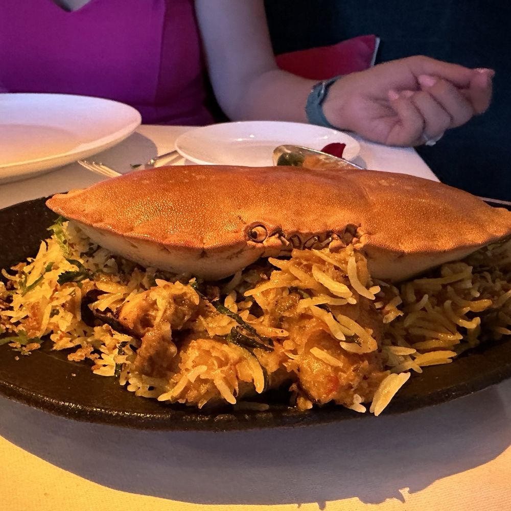 Veeraswamy - Crab Briyani - Indian Near Me - London, XGL Veeraswamy - Crab Briyani - Indian Near Me - London, XGL