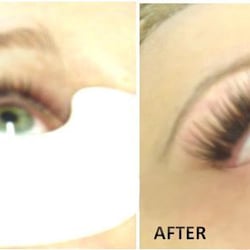 Beauty Indulgence - Before and After of Semi-Permanent Lash Extensions
