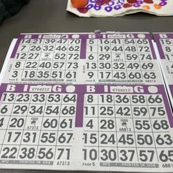 The Bingo Club - Bingo sheet