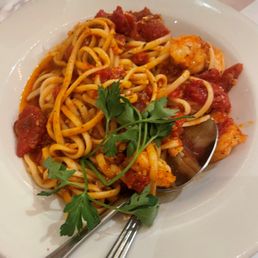 Shrimp Fra Diavolo. Yum! Shrimp Fra Diavolo. Yum!
