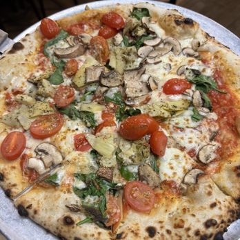 V Pizza + Sidecar - Vegetariana pizza $20 - Pizza Near Me - Jacksonville, Florida V Pizza + Sidecar - Vegetariana pizza $20 - Pizza Near Me - Jacksonville, Florida