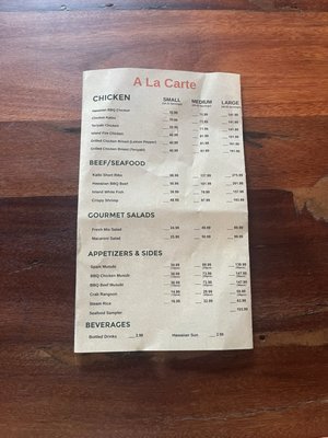 Menu photo 2 OHA Hawaiian BBQ San Rafael, CA Menu photo 2 OHA Hawaiian BBQ San Rafael, CA