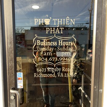 Pho Thien Phat - Hours - Vietnamese Near Me - Richmond, Virginia Pho Thien Phat - Hours - Vietnamese Near Me - Richmond, Virginia