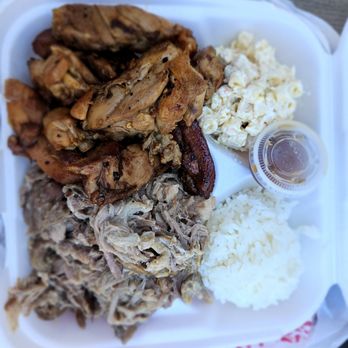 Habu Smoke Cart - spicy chicken and pork - Hawaiian Near Me - Beaverton, Oregon Habu Smoke Cart - spicy chicken and pork - Hawaiian Near Me - Beaverton, Oregon