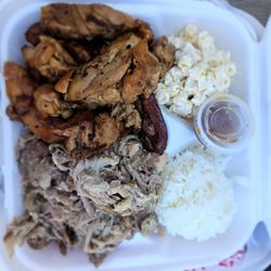 Habu Smoke Cart - Spicy chicken and pork
