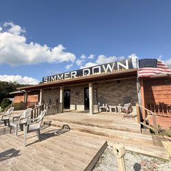 Front of restaurant.