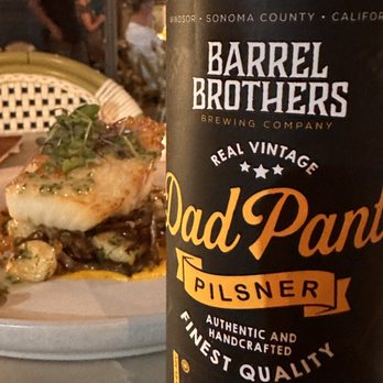 Lovina - Dad Pants Local beer. - New American Near Me - Calistoga, California