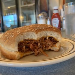 Flamingo Family Restaurant - Pulled pork. They should name it The Bomb.